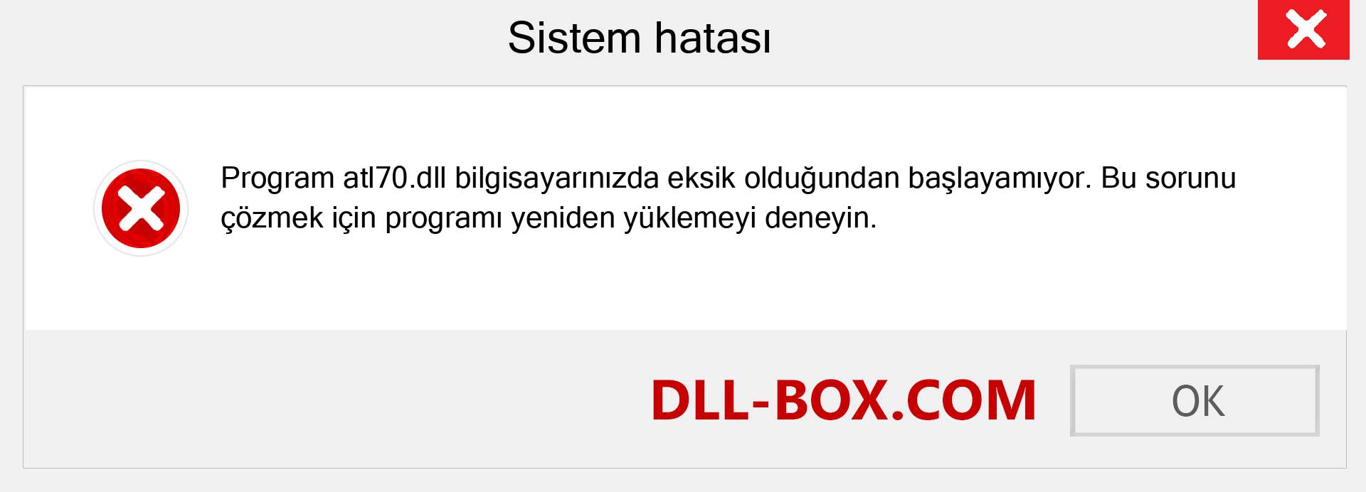 atl70.dll dosyası eksik mi? Windows 7, 8, 10 için İndirin - Windows'ta atl70 dll Eksik Hatasını Düzeltin, fotoğraflar, resimler